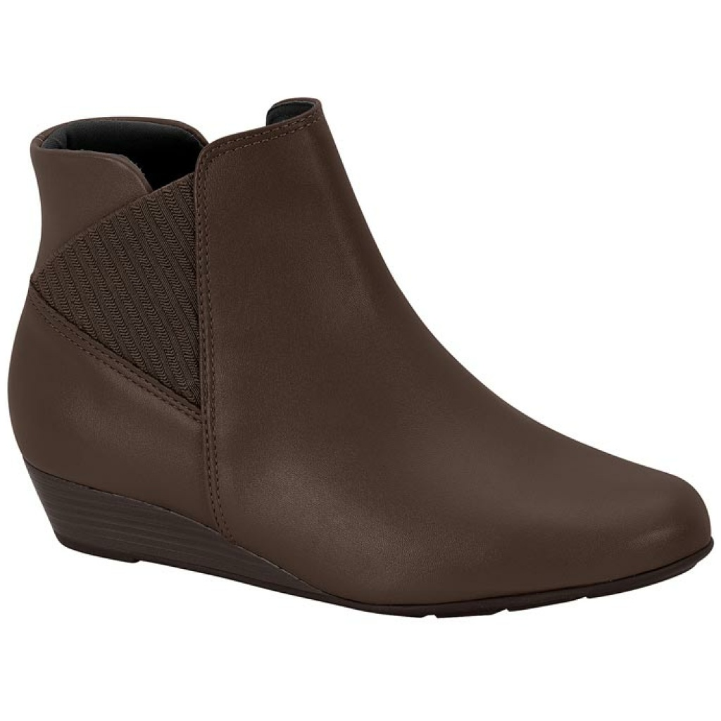 Modare Grey Wedge Booties MODARE BOOTS